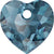 Serinity Crystal Pendants Heart Cut (6432) Montana