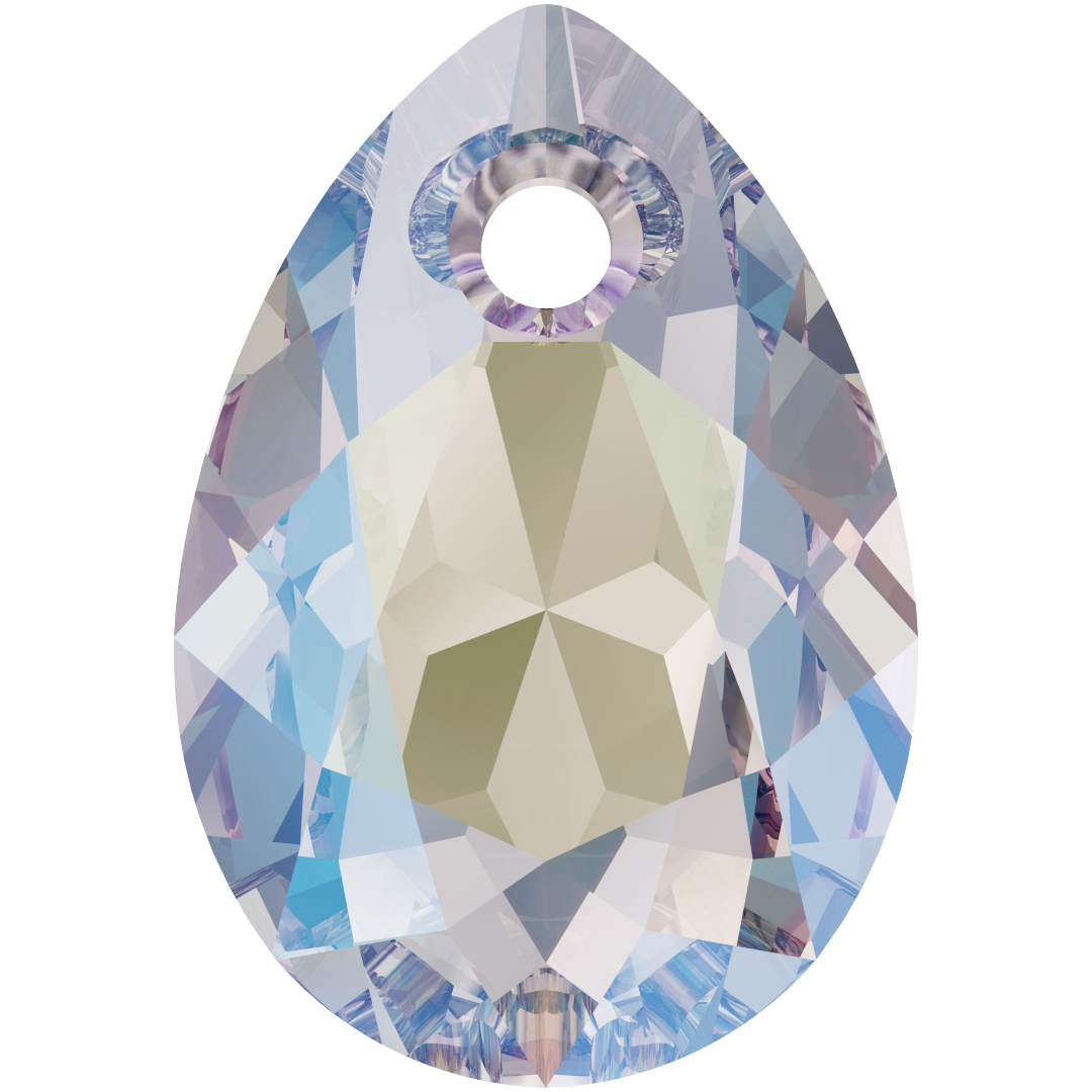 Serinity Crystal Pendants Pear Cut (6433) Crystal Shimmer