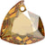 Serinity Crystal Pendants Trilliant Cut (6434) Crystal Golden Shadow