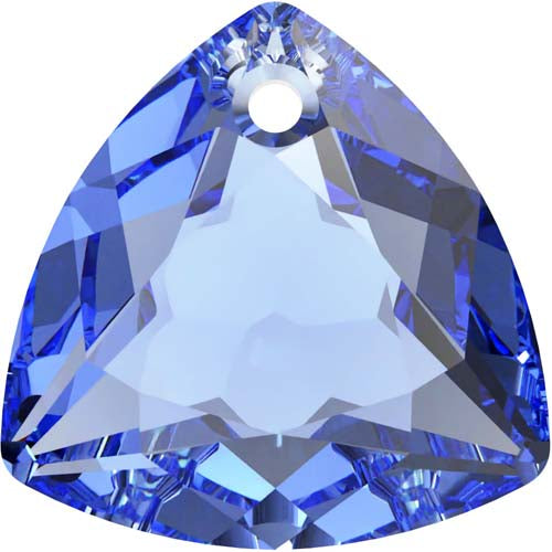 Serinity Crystal Pendants Trilliant Cut (6434) Sapphire