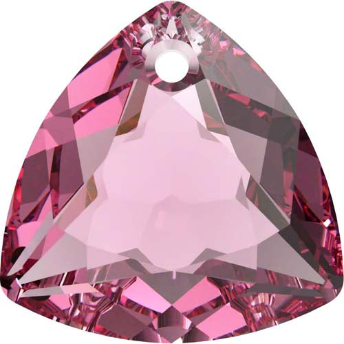 Serinity Crystal Pendants Trilliant Cut (6434) Rose