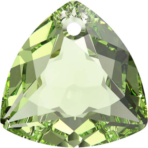 Serinity Crystal Pendants Trilliant Cut (6434) Peridot