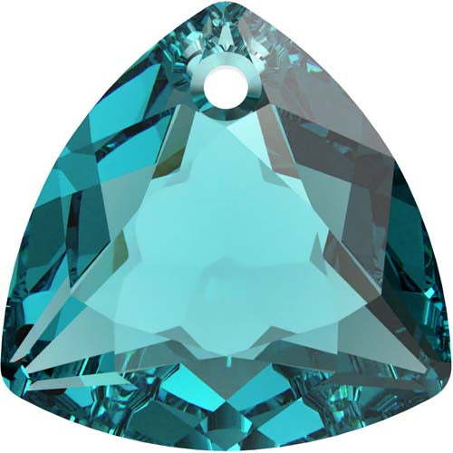 Serinity Crystal Pendants Trilliant Cut (6434) Blue Zircon