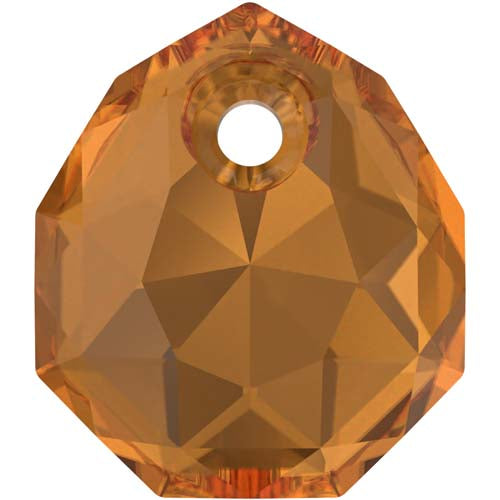 Serinity Crystal Pendants Majestic (6436) Light Amber