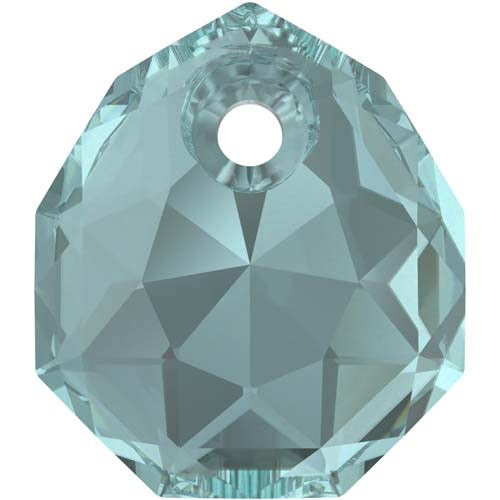 Serinity Crystal Pendants Majestic (6436) Blue Zircon