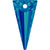 Serinity Crystal Pendants Spike (6480) Crystal Bermuda Blue P