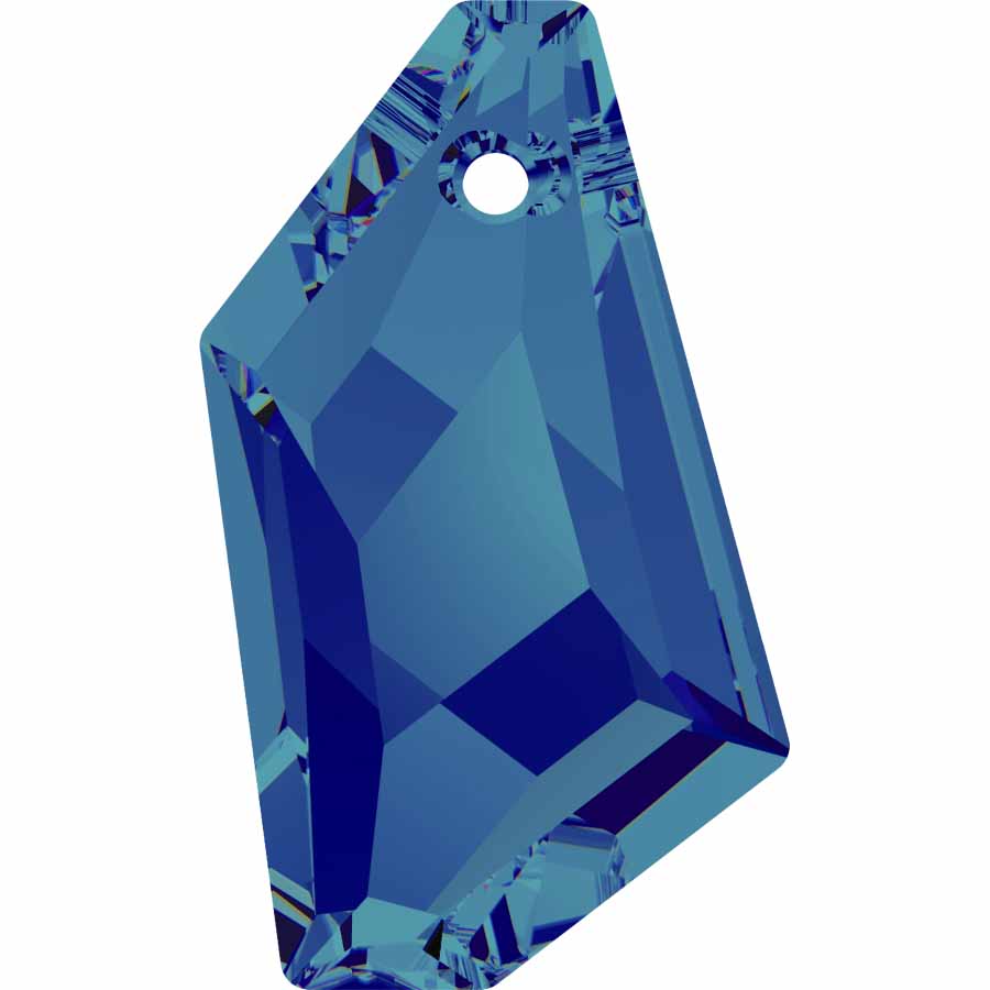 Serinity Crystal Pendants De-Art (6670) Crystal Bermuda Blue P
