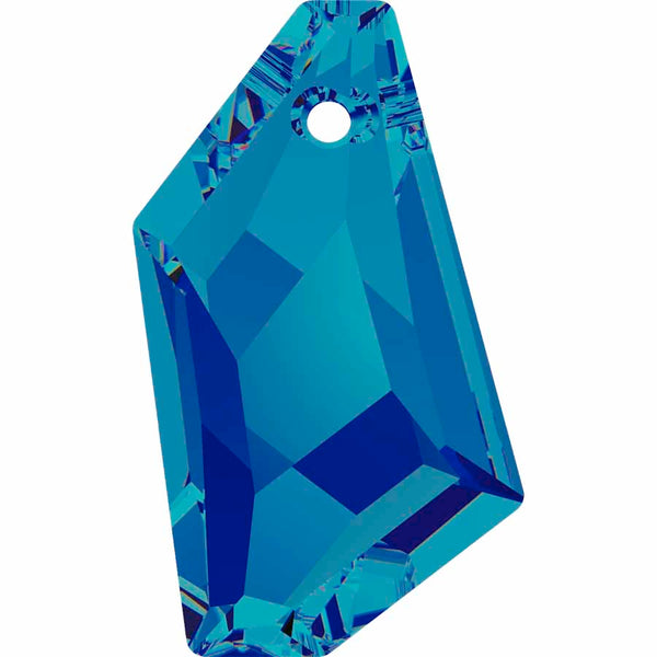 Serinity Crystal Pendants De-Art (6670) Crystal Bermuda Blue P