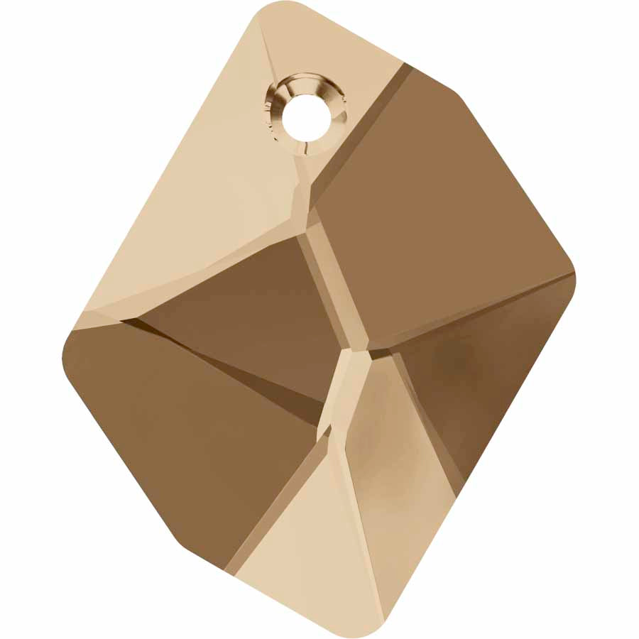 Serinity Crystal Pendants Cosmic (6680) Crystal Golden Shadow