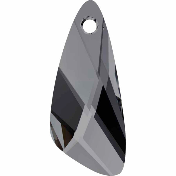 Serinity Crystal Pendants Wing (6690) Crystal Silver Night