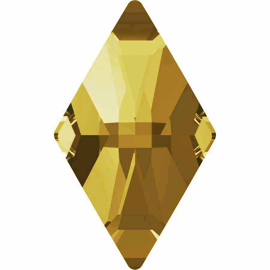 Serinity Rhinestones Non Hotfix Rhombus (2709) Crystal Aurum