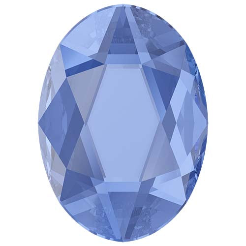 Serinity Hotfix Flat Back Crystals  Oval (2603) Sapphire