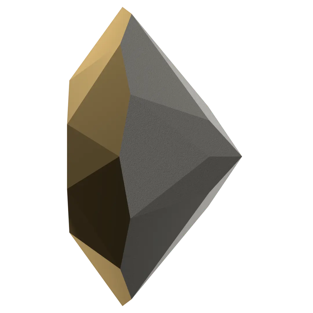 Serinity Chatons Round Stones (1028 & 1088) Crystal Aurum - Bluestreak Crystals