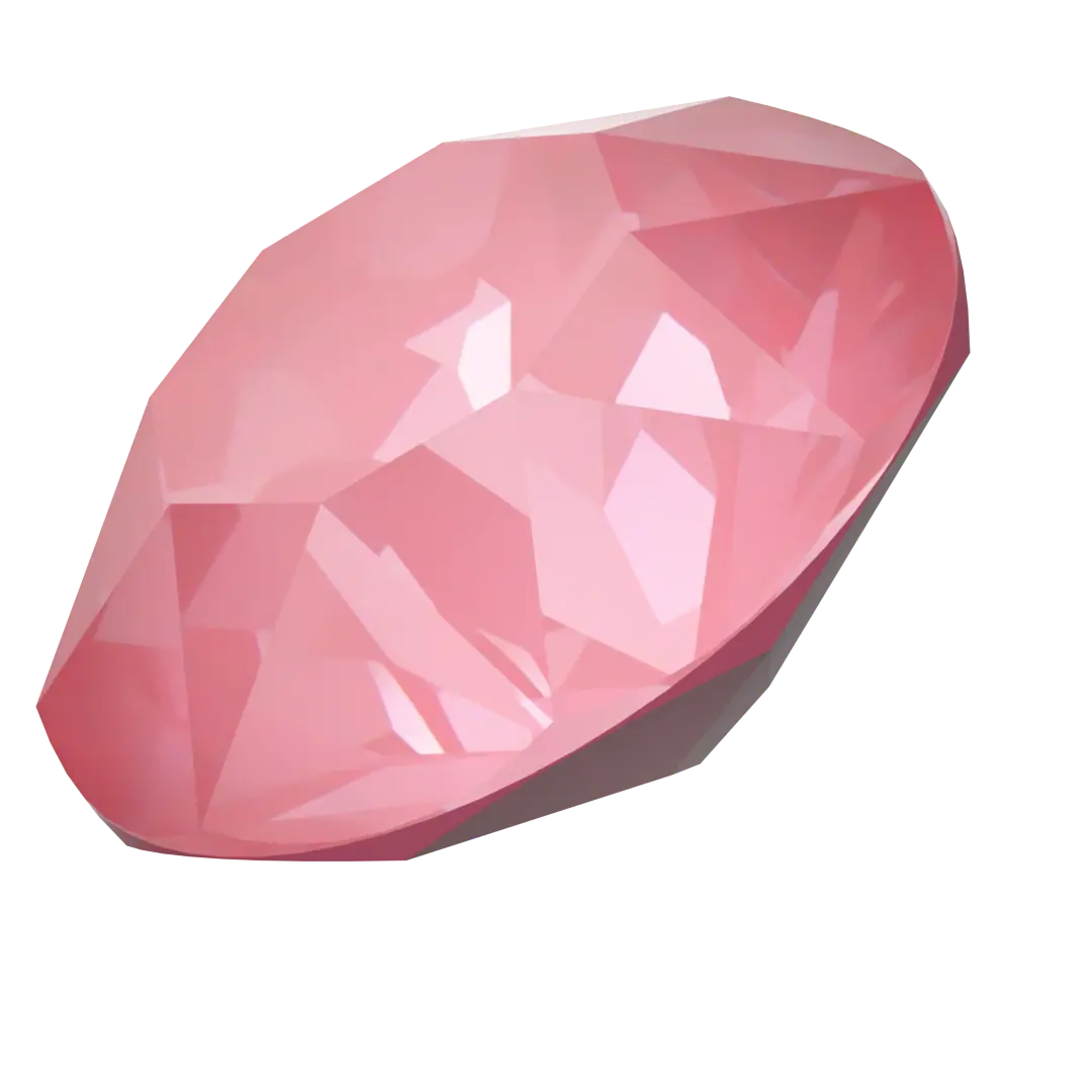 Serinity Chatons Round Stones (1028 & 1088) Crystal Dahlia Ignite UNFOILED - Bluestreak Crystals