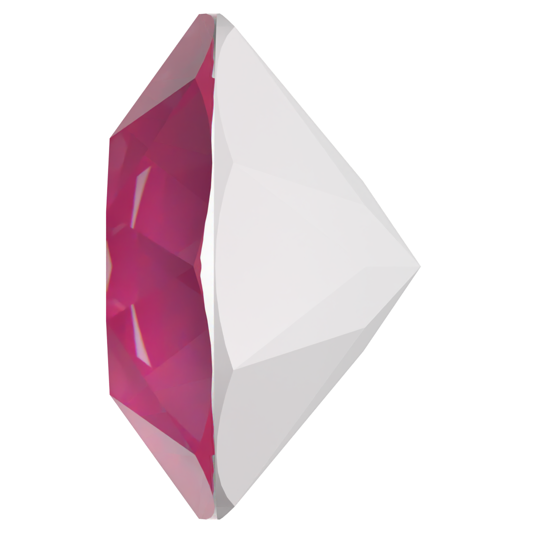 Swarovski Chatons Round Stones (1028 & 1088) Crystal Electric Pink Ignite UNFOILED - Bluestreak Crystals