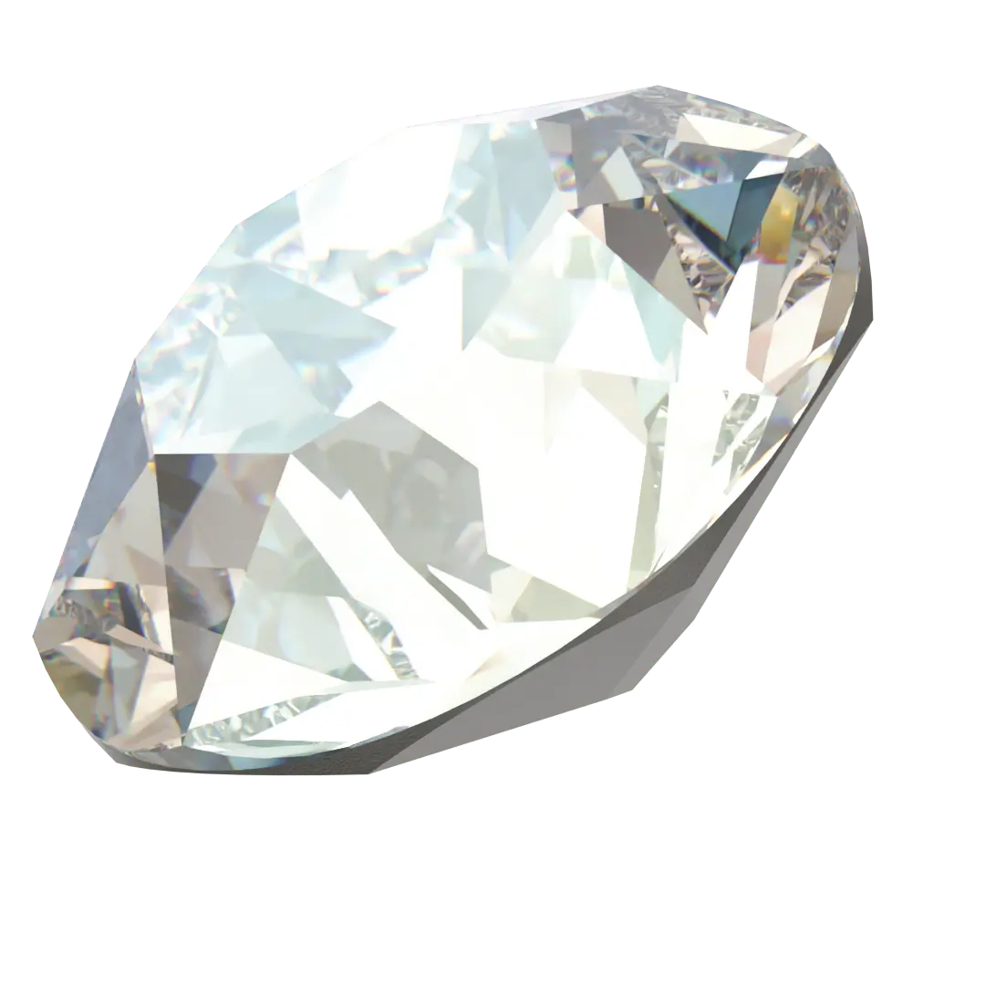 Serinity Chatons Round Stones (1028 & 1088) Crystal Moonlight - Bluestreak Crystals