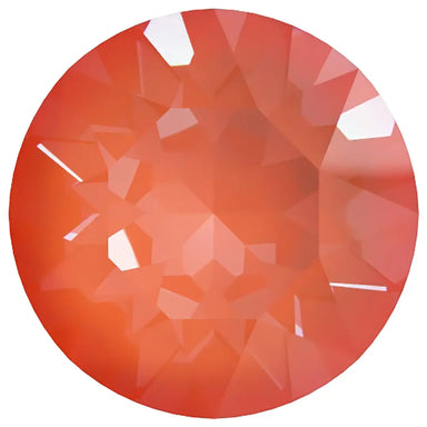 Serinity Chatons Round Stones (1028 & 1088) Crystal Orange Ignite UNFOILED - Bluestreak Crystals