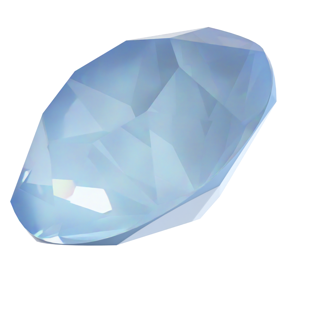 Swarovski Chatons Round Stones (1028 & 1088) Crystal Sky Ignite UNFOILED - Bluestreak Crystals