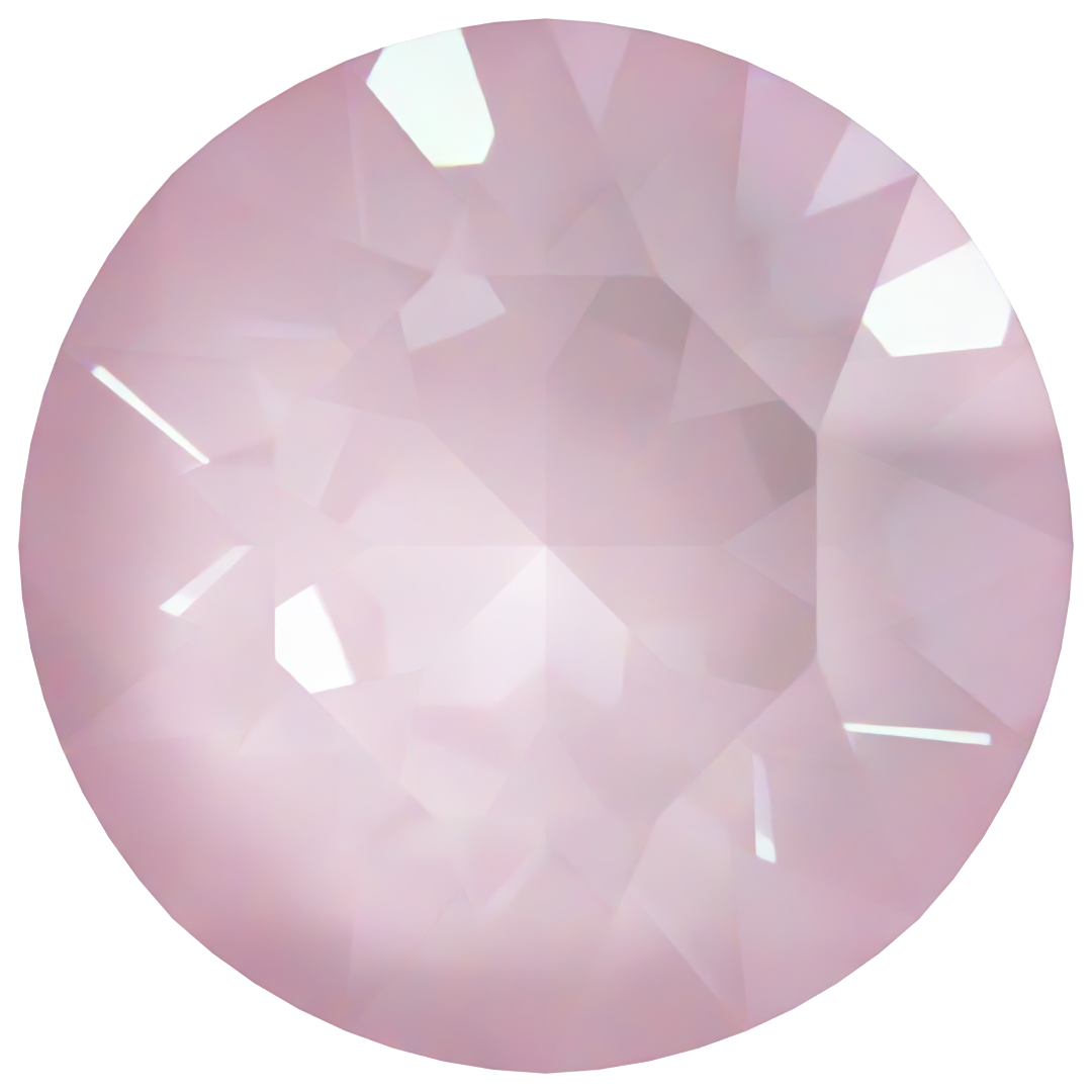 Serinity Chatons Round Stones (1028 & 1088) Crystal Soft Rose Ignite - Bluestreak Crystals
