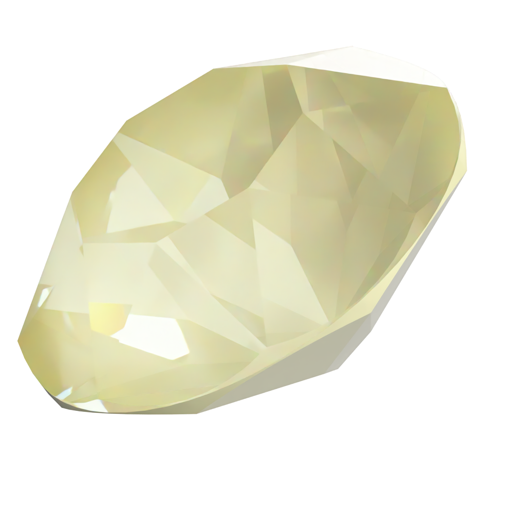 Serinity Chatons Round Stones (1028 & 1088) Crystal Soft Yellow Ignite - Bluestreak Crystals