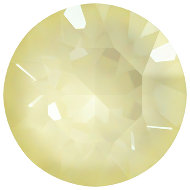 Serinity Chatons Round Stones (1028 & 1088) Crystal Soft Yellow Ignite - Bluestreak Crystals