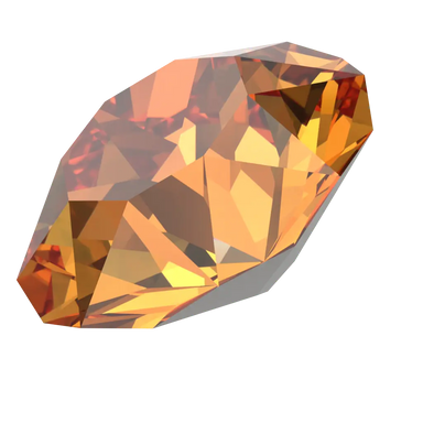 Serinity Chatons Round Stones (1028 & 1088) Dark Orange - Bluestreak Crystals