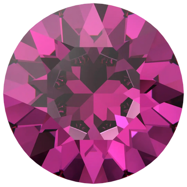 Serinity Chatons Round Stones (1028 & 1088) Dark Rose - Bluestreak Crystals