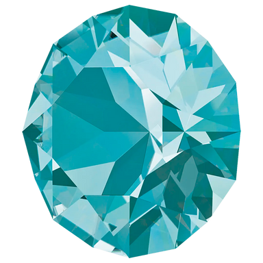 Serinity Chatons Round Stones (1028 & 1088) Light Turquoise - Bluestreak Crystals