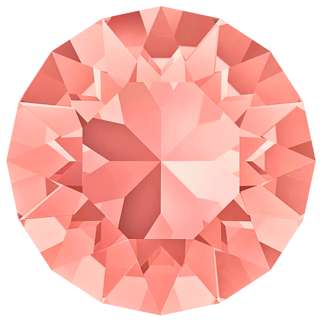 Serinity Chatons Round Stones (1028 & 1088) Rose Peach - Bluestreak Crystals