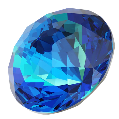 Serinity Chatons Round Stones Brilliant (1400) Crystal Bermuda Blue - Bluestreak Crystals