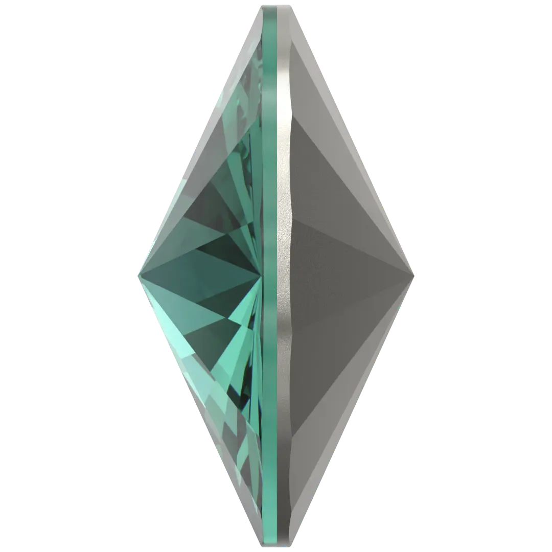 Serinity Chatons Round Stones Rivoli (1122) Caribbean Green - Bluestreak Crystals