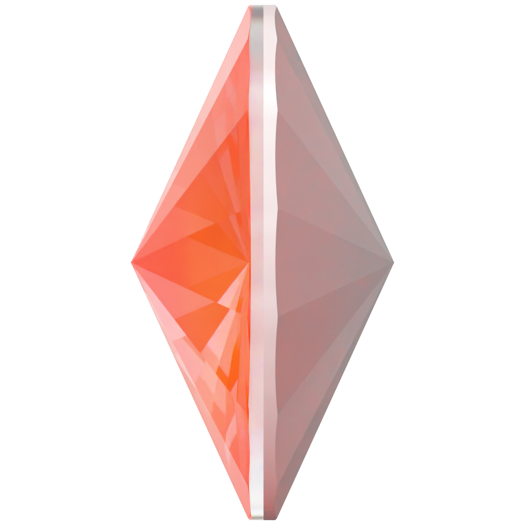 Serinity Chatons Round Stones Rivoli (1122) Crystal Electric Orange Ignite UNFOILED - Bluestreak Crystals