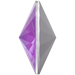 Serinity Chatons Round Stones Rivoli (1122) Crystal Electric Violet Ignite UNFOILED - Bluestreak Crystals