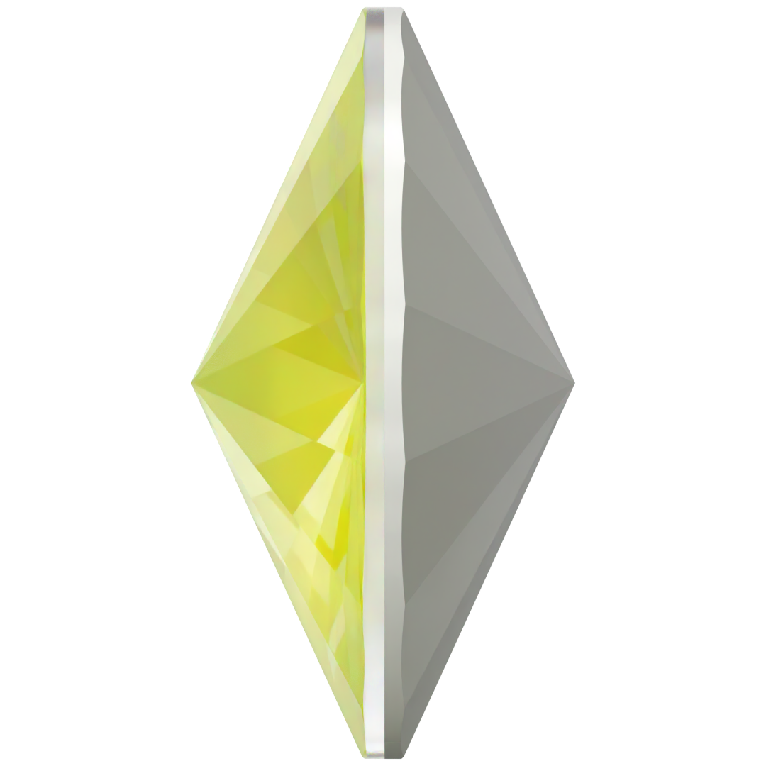 Serinity Chatons Round Stones Rivoli (1122) Crystal Electric Yellow Ignite UNFOILED - Bluestreak Crystals