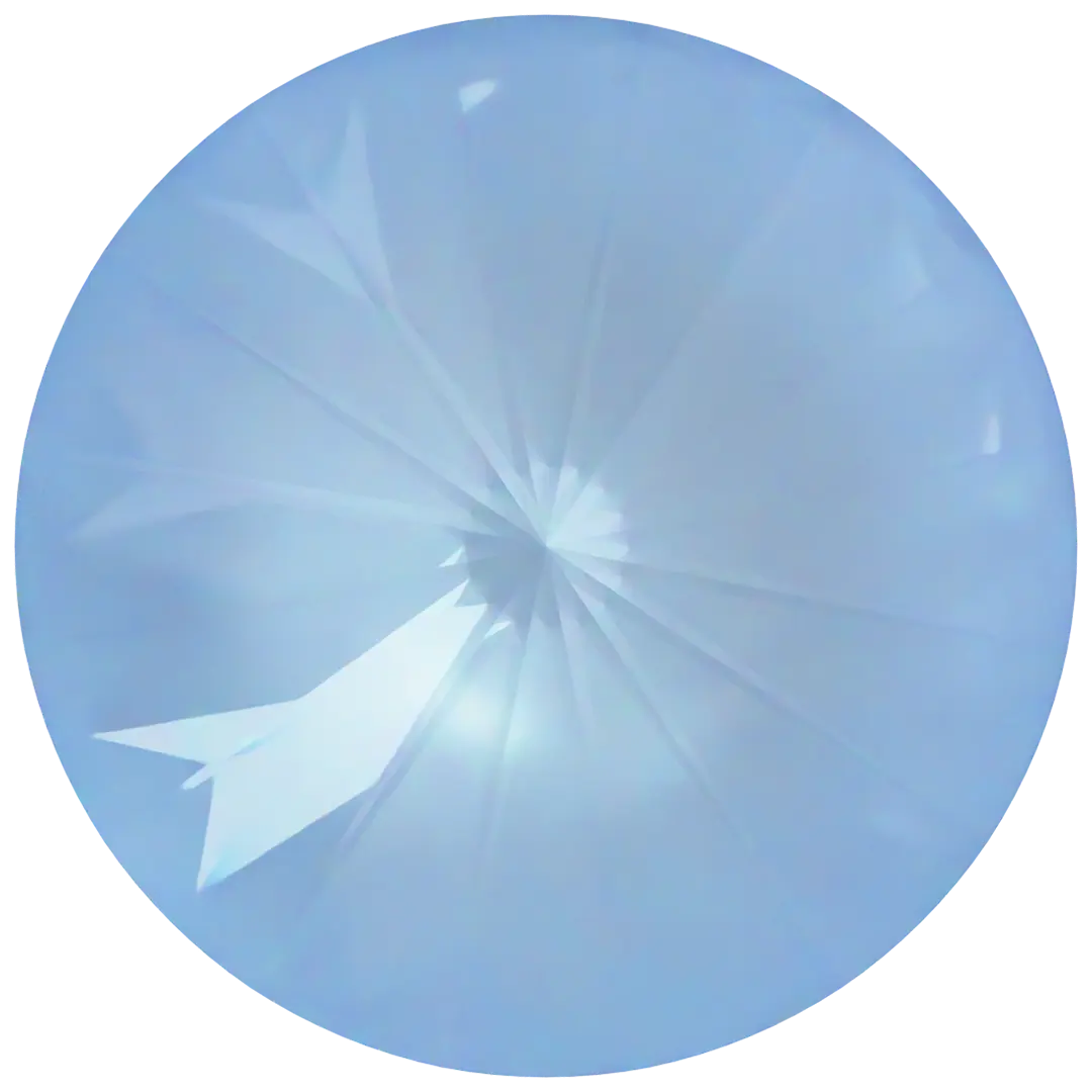 Serinity Chatons Round Stones Rivoli (1122) Crystal Sky Ignite UNFOILED - Bluestreak Crystals