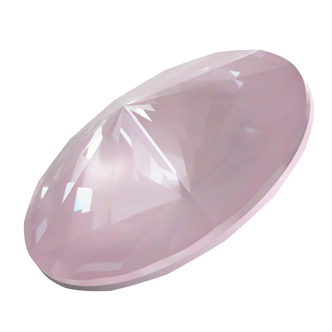Serinity Chatons Round Stones Rivoli (1122) Crystal Soft Rose Ignite - Bluestreak Crystals
