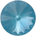 Serinity Chatons Round Stones Rivoli (1122) Crystal Teal Ignite UNFOILED - Bluestreak Crystals
