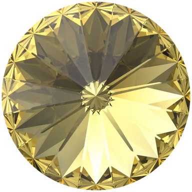 Serinity Chatons Round Stones Rivoli (1122) Dark Jonquil - Bluestreak Crystals