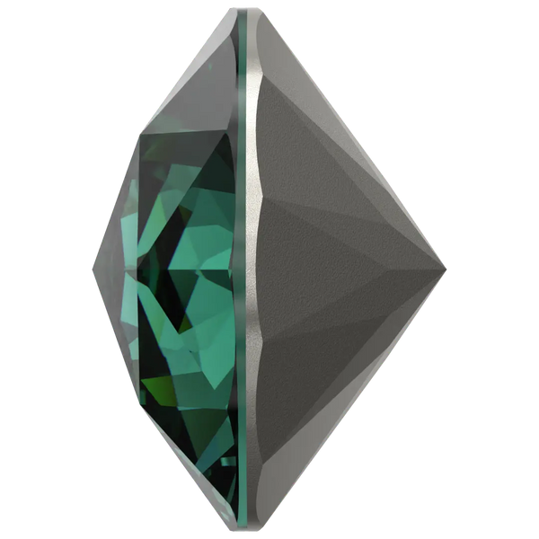 Serinity Chatons Round Stones Rose Cut (1401) Emerald - Bluestreak Crystals