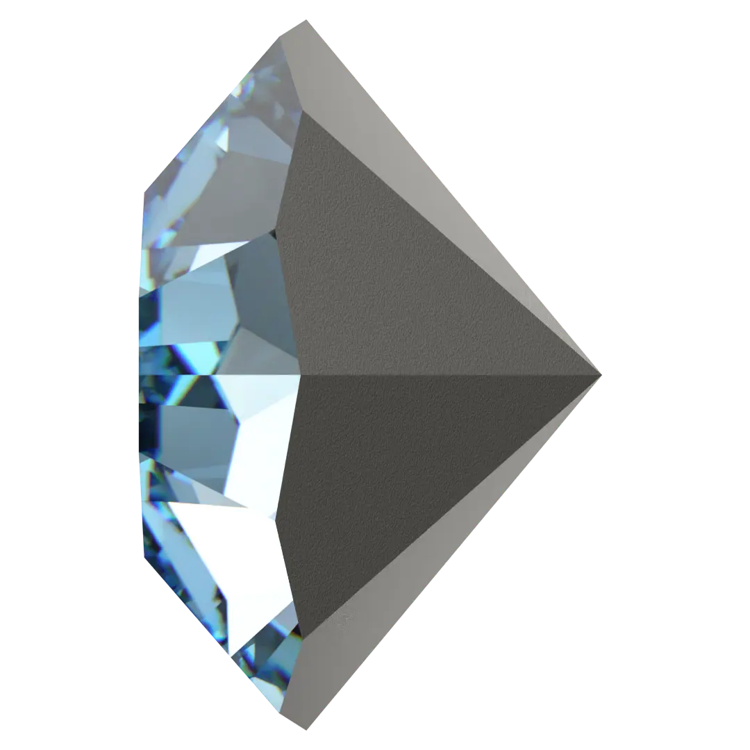 Serinity Chatons Round Stones Small (1100) Aquamarine - Bluestreak Crystals