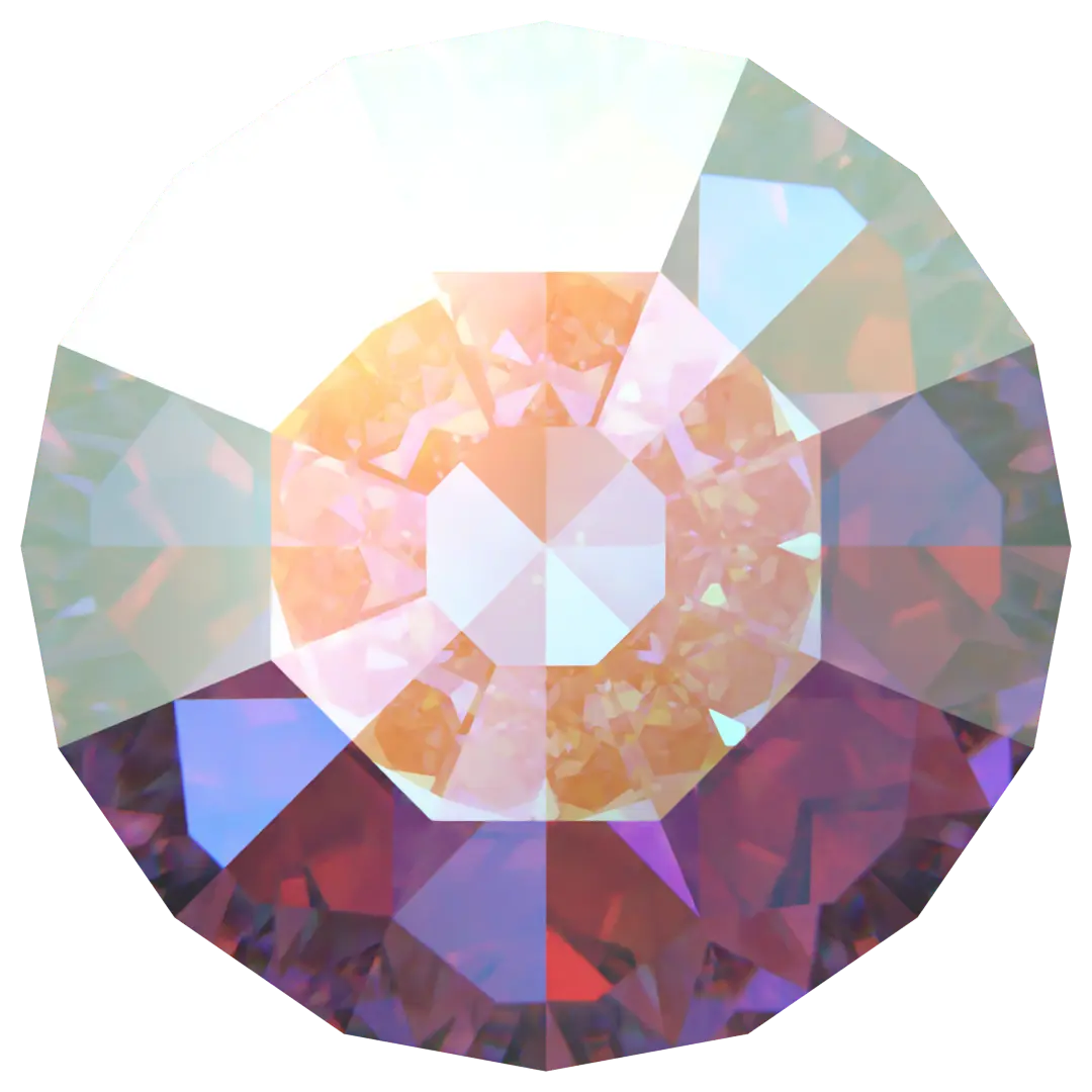 Swarovski Chatons Round Stones Xero (1100) Pointed Back Chatons Crystal AB - Bluestreak Crystals