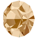 Swarovski Chatons Round Stones Xero (1100) Pointed Back Chatons Crystal Golden Shadow - Bluestreak Crystals