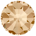 Swarovski Chatons Round Stones Xero (1100) Pointed Back Chatons Crystal Golden Shadow - Bluestreak Crystals