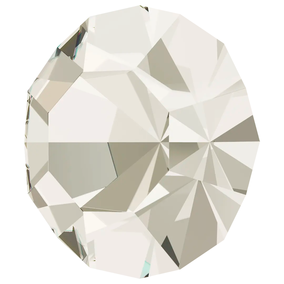Swarovski Chatons Round Stones Xero (1100) Pointed Back Chatons Crystal Silver Shade - Bluestreak Crystals