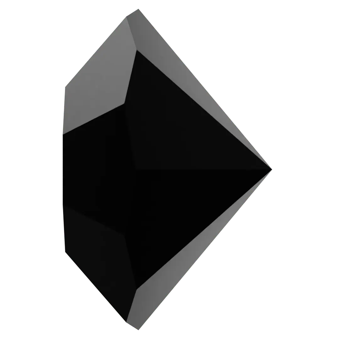 Serinity Chatons Round Stones Small (1100) Jet - Bluestreak Crystals