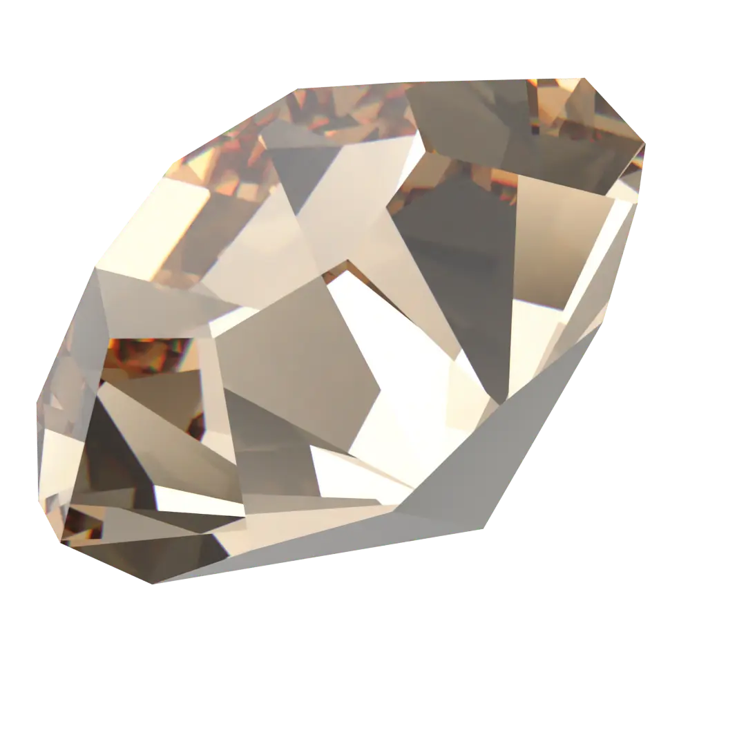 Serinity Chatons Round Stones Small (1100) Light Colorado Topaz - Bluestreak Crystals