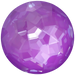 Serinity Chatons Round Stones Thin (1383) Crystal Electric Violet Ignite UNFOILED - Bluestreak Crystals