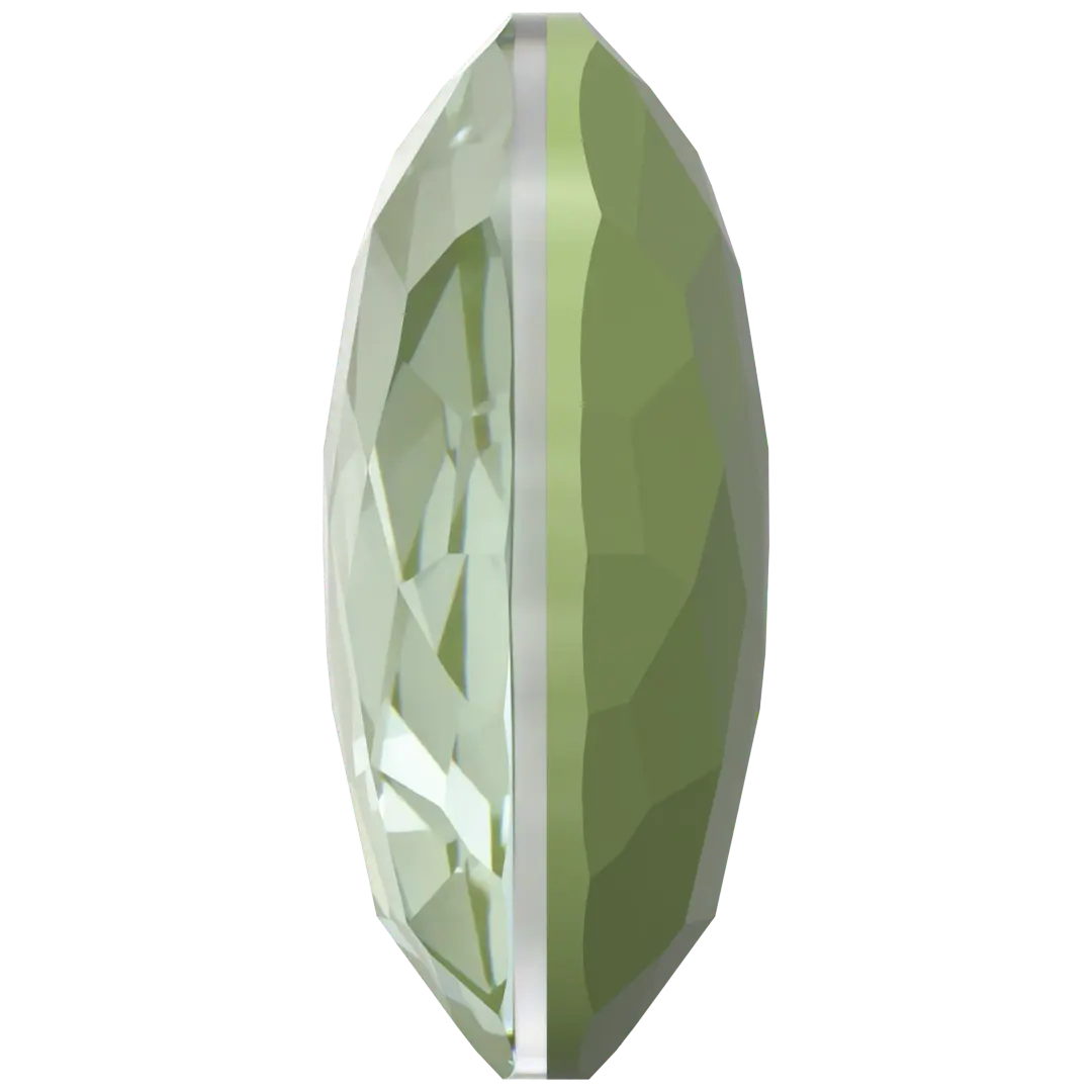 Serinity Chatons Round Stones Thin (1383) Crystal Paradise Green Lux - Bluestreak Crystals