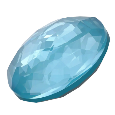 Serinity Chatons Round Stones Thin (1383) Crystal Teal Ignite UNFOILED - Bluestreak Crystals