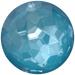 Serinity Chatons Round Stones Thin (1383) Crystal Teal Ignite UNFOILED - Bluestreak Crystals